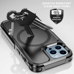 Rugged Matte Magnetic Hybrid Case For iPhone
