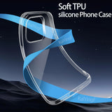 Clear MagSafe Case with Plated Edges for iPhone | Slim Protective Cover