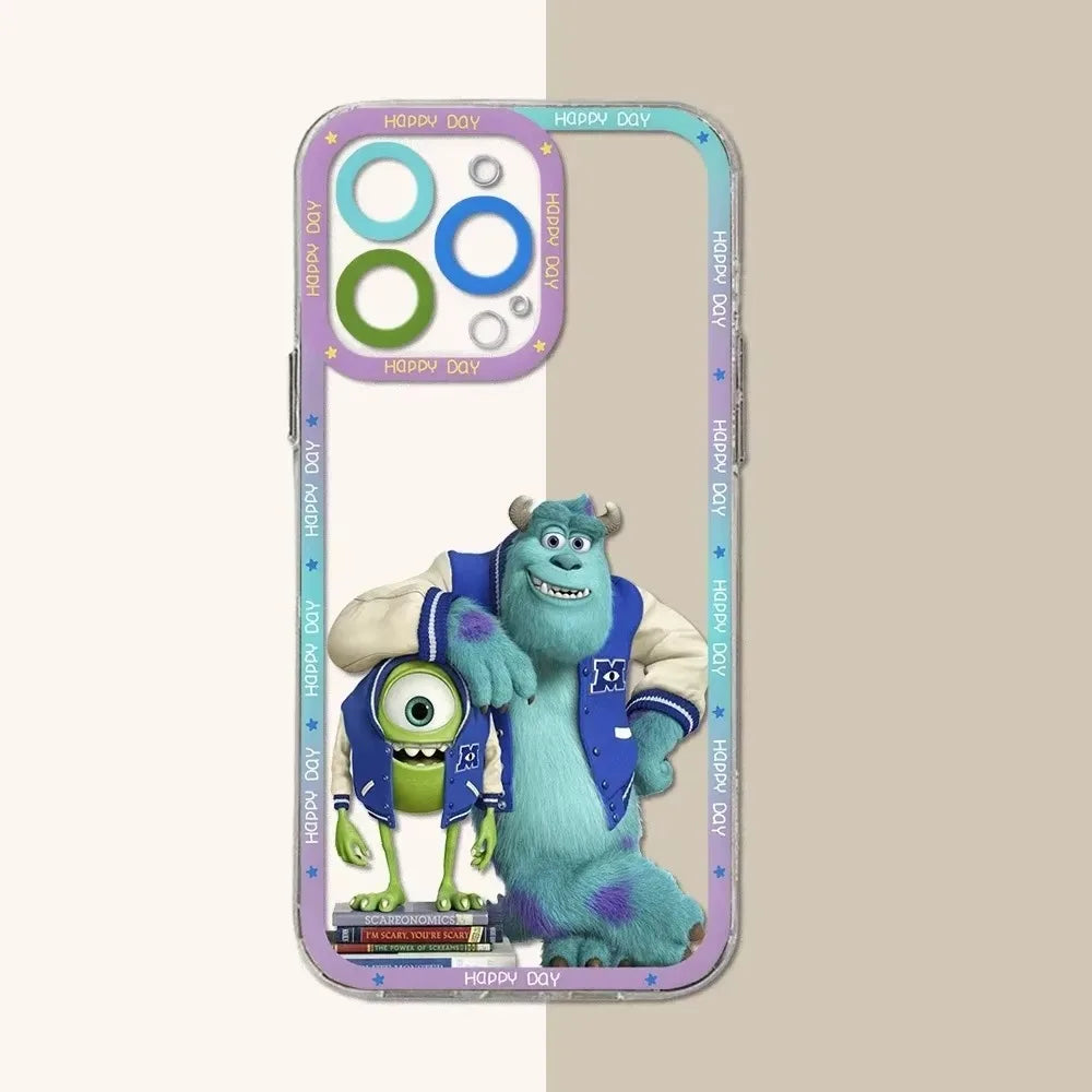 Monsters University Clear Phone Case