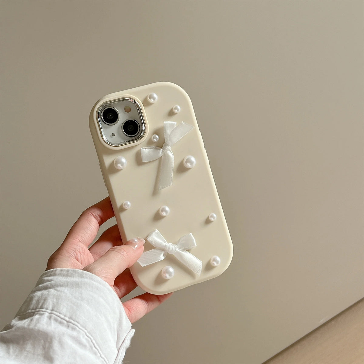 Pearl Bow iPhone Case