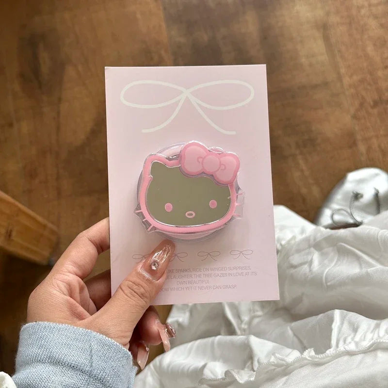 Hello Kitty Magsafe Case with Mirror Grip for iPhone