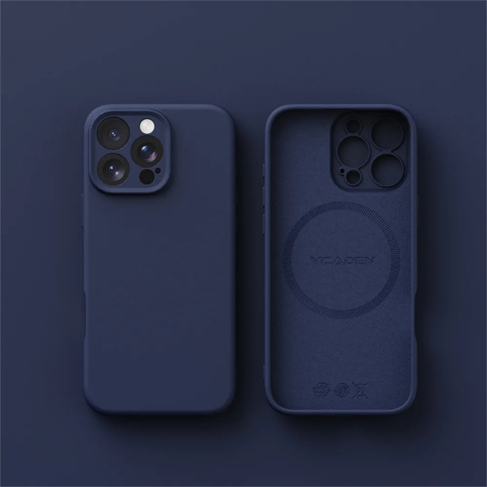 Liquid Silicone Magsafe Phone Case for iPhone