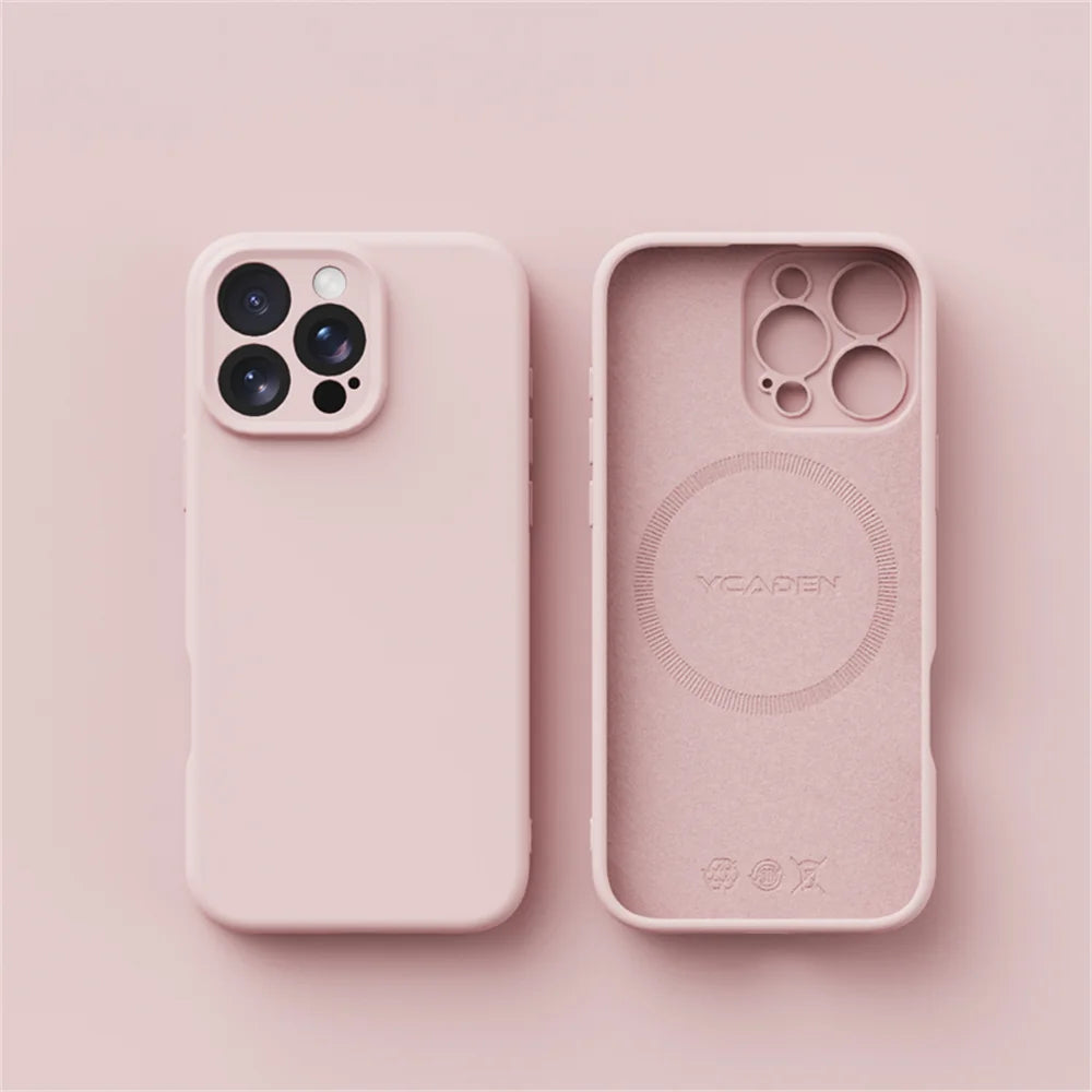 Liquid Silicone Magsafe Phone Case for iPhone
