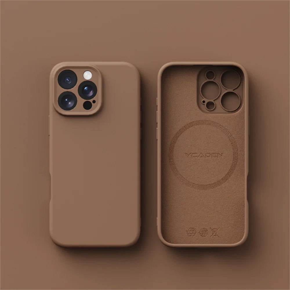 Liquid Silicone Magsafe Phone Case for iPhone
