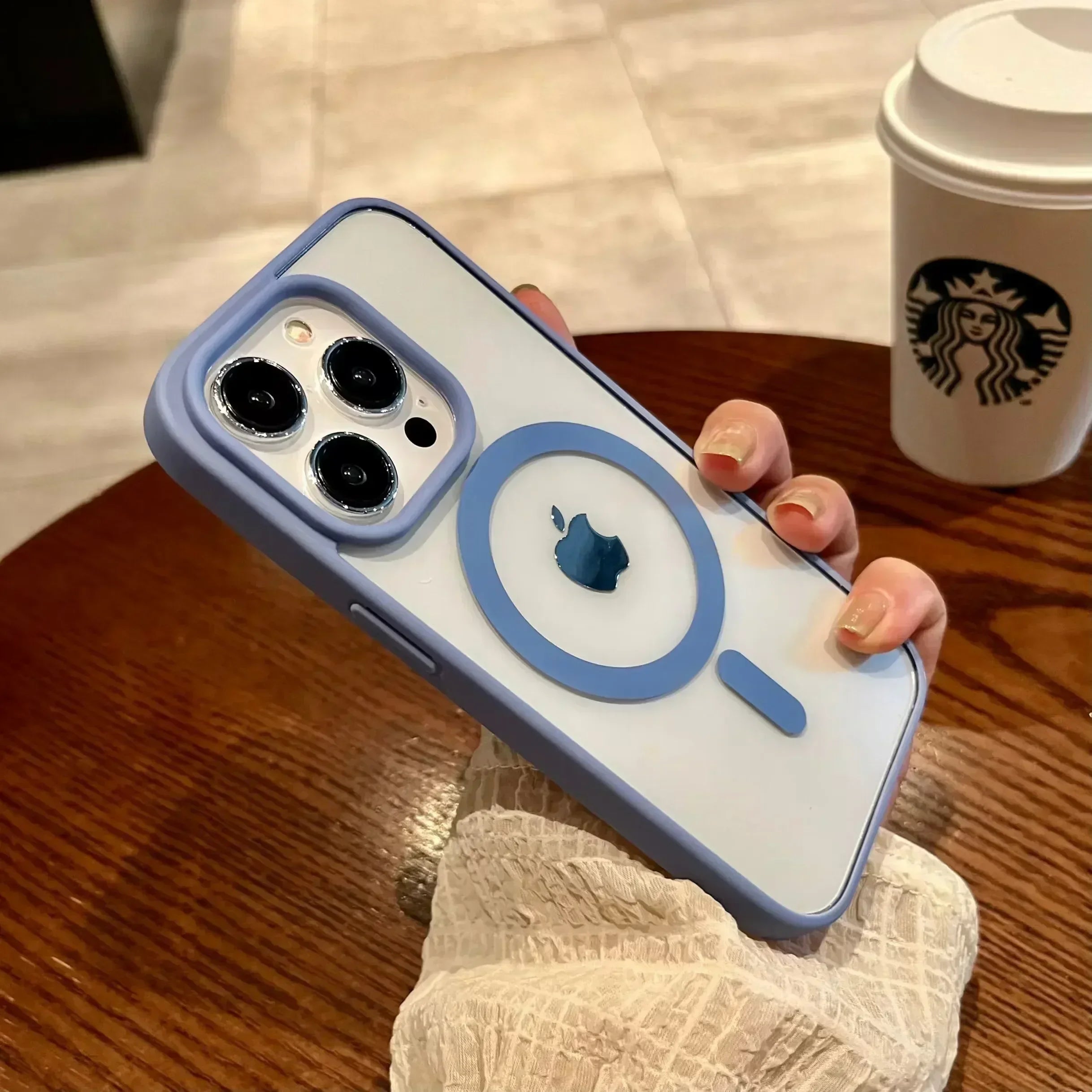 Magnetic Clear Magsafe Case for iPhone