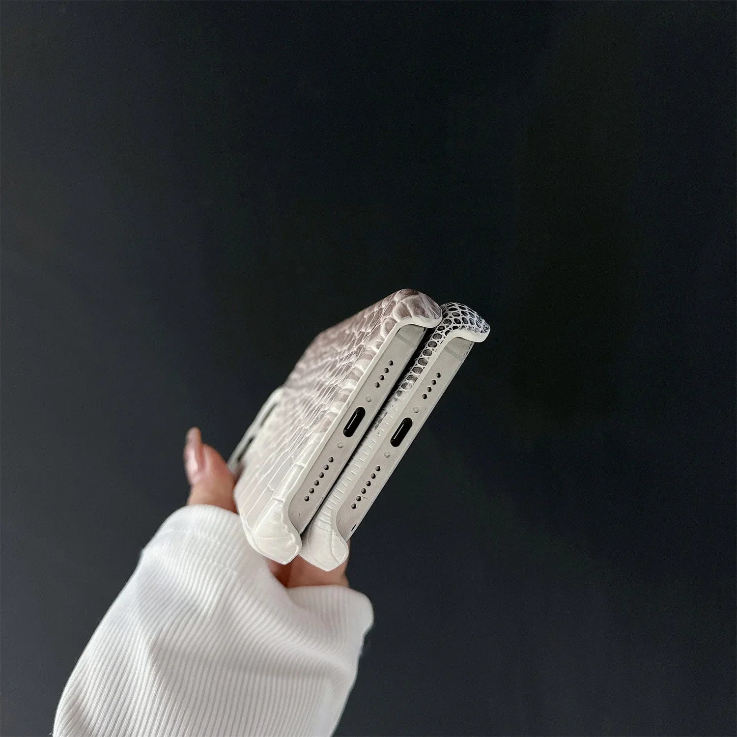 iPhone Leather Pattern Hard Case