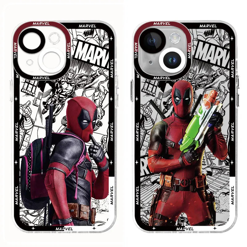 Marvel Deadpool Clear Bumper iPhone Case