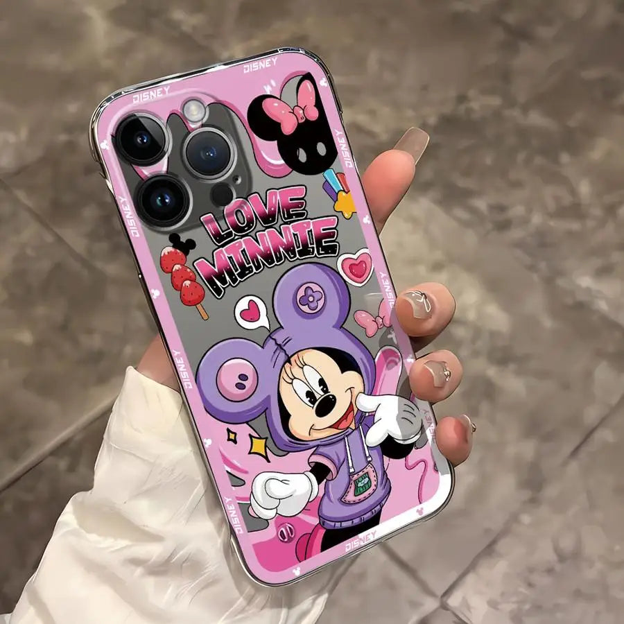 Disney Mickey & Minnie Clear Couple iPhone Case