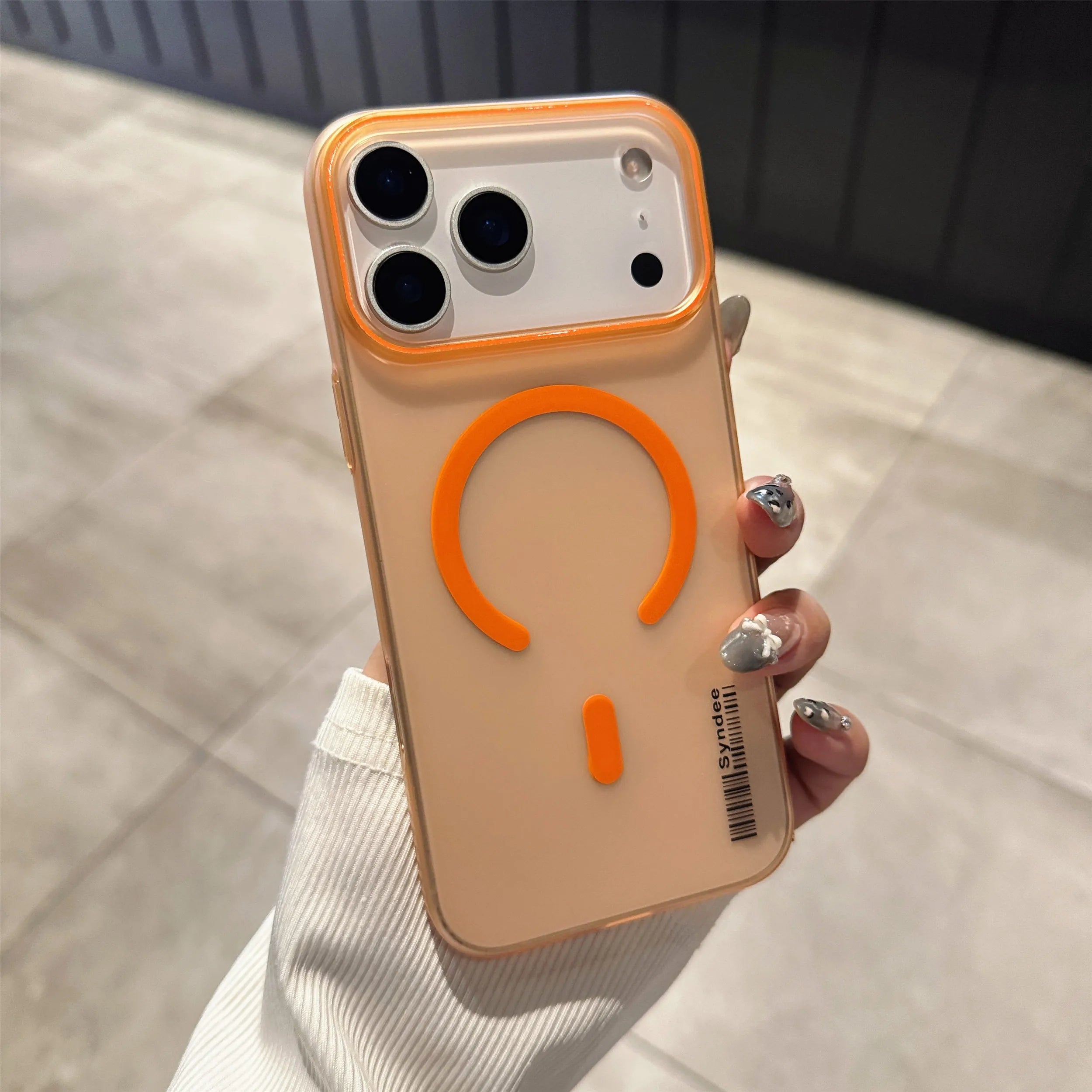 Matte Clear Magnetic Phone Case