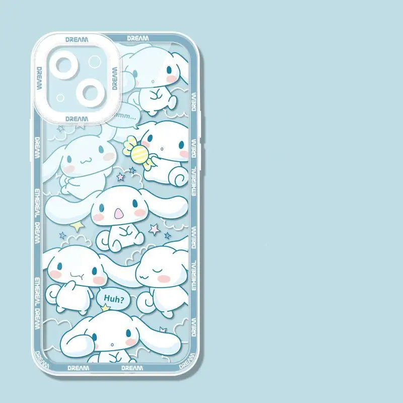 Sanrio Kuromi Pochacco Cinnamoroll Phone Case for iPhone