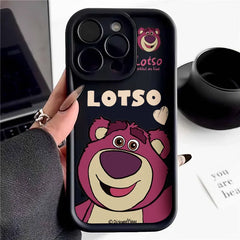 Lotso Pink Bear Clear Phone Case