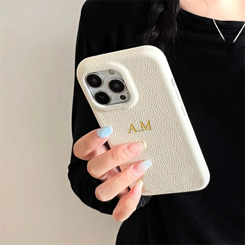Custom Leather Case for iPhone