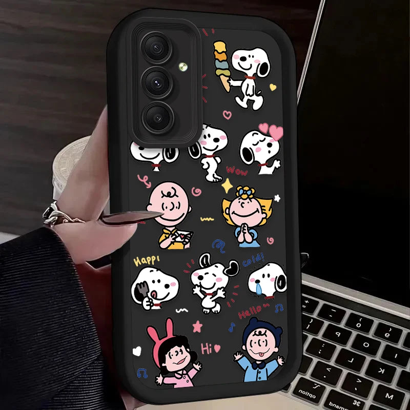 Snoopy Flower Samsung Case