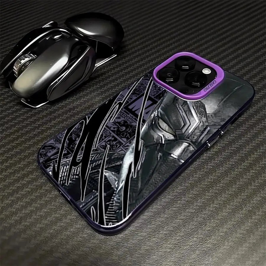 Spider-Man Half Face Soft iPhone Case