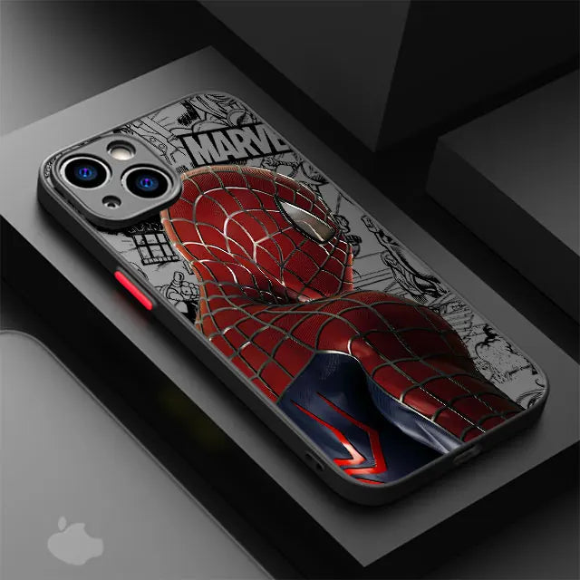 Spider-Man & Venom Matte iPhone Case