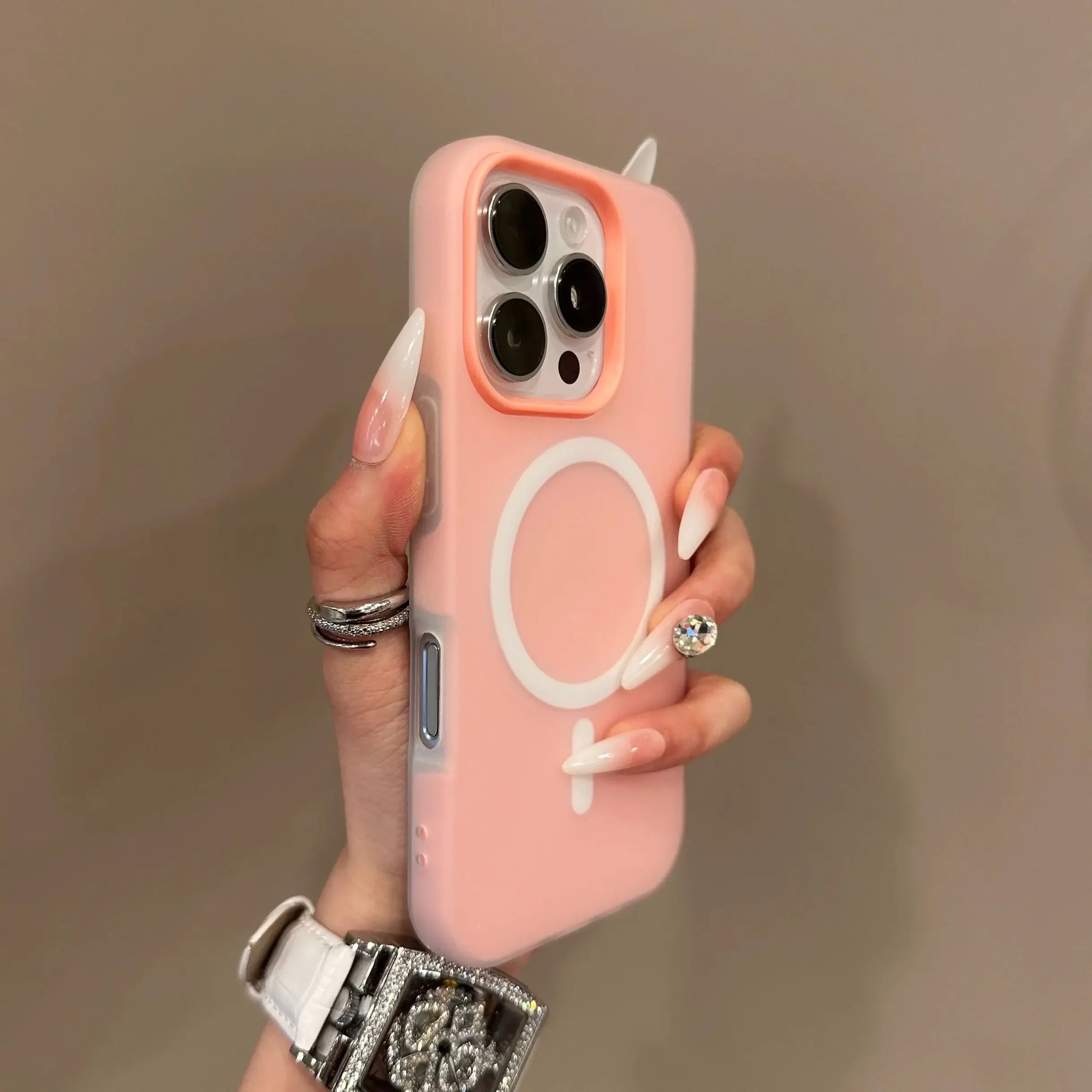 Candy Color 2-in-1 Magsafe Phone Case for iPhone