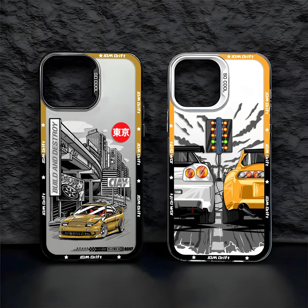 Tokyo JDM Drift Car iPhone Case
