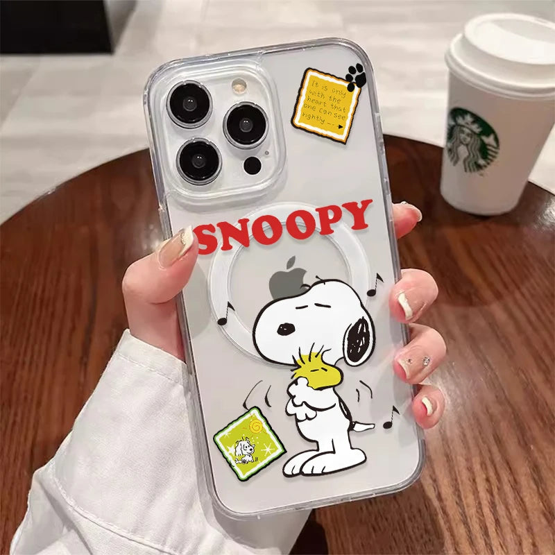 Snoopy Magnetic Samsung Phone Case