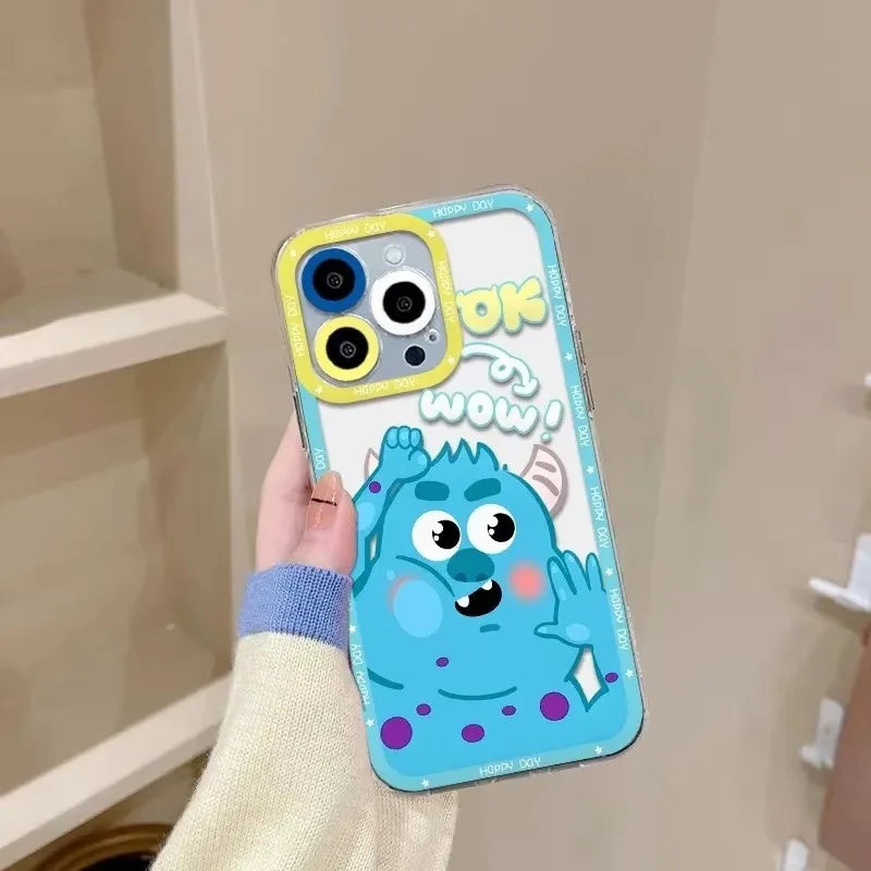 Monsters University Clear Phone Case