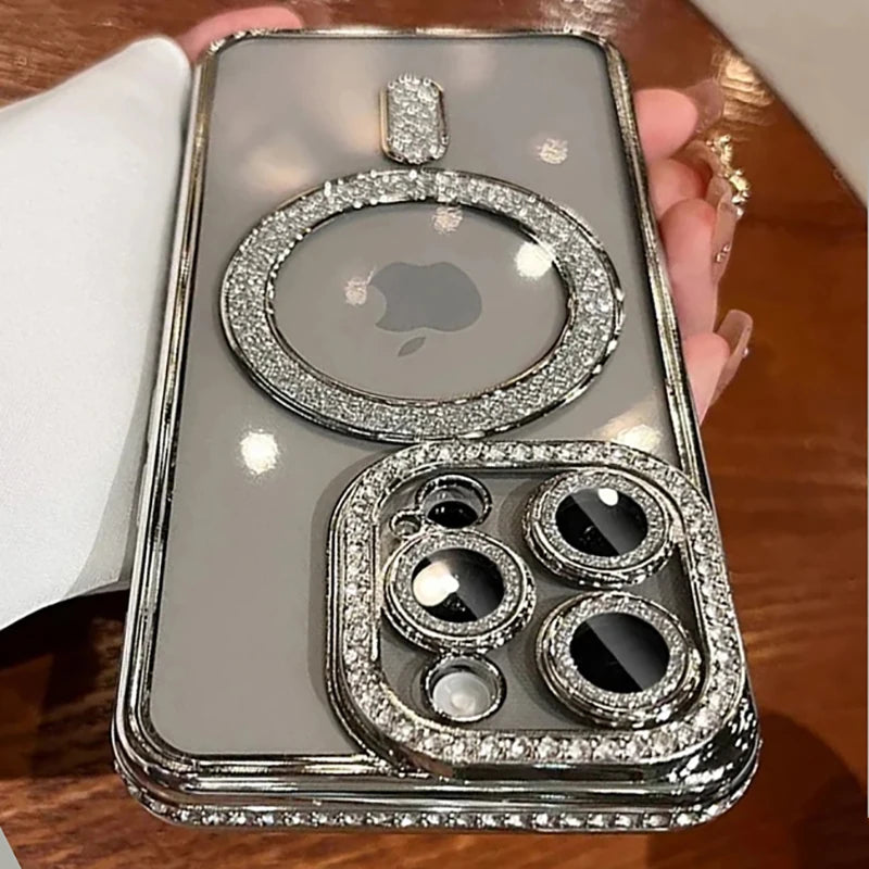 Glitter Magnetic Case for iPhone