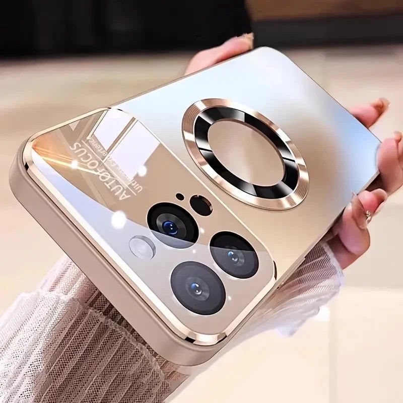 Titanium Magnetic Phone Case for iPhone