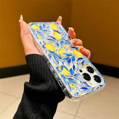 Lemon Print TPU Phone Case