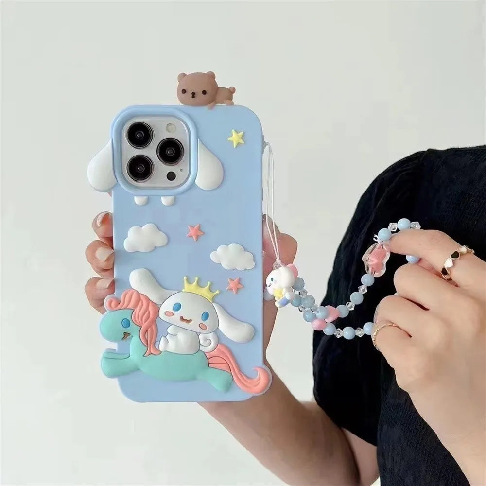 3D Cinnamoroll Cartoon Phone Case