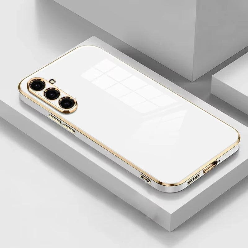 Luxury Plating Silicone Case for Samsung Galaxy
