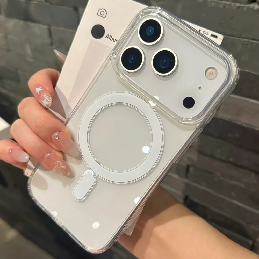 Magsafe Magnetic Transparent Phone Case