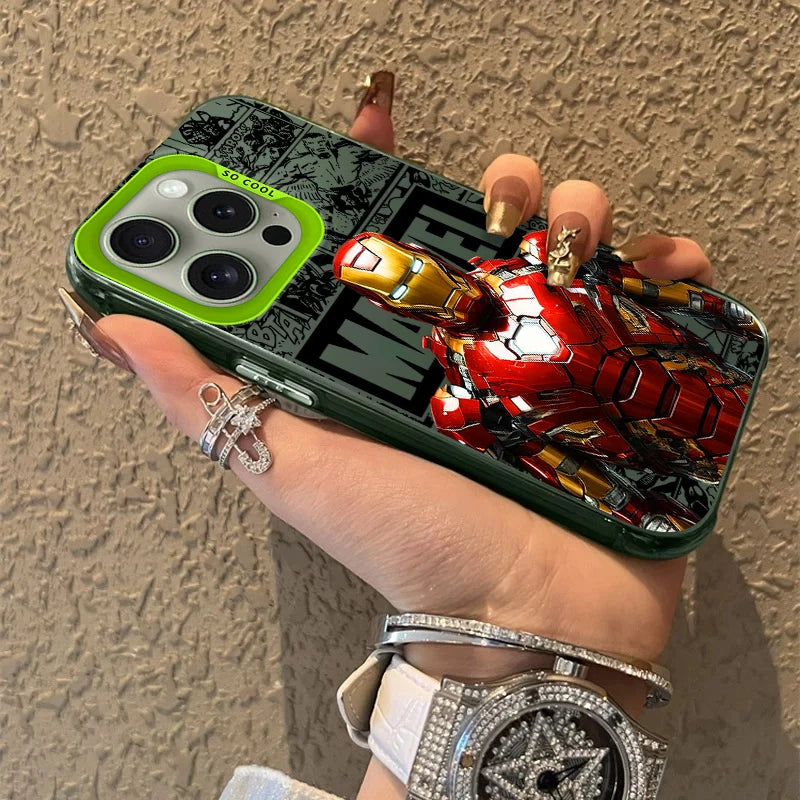 Marvel Hero Frosted iPhone Case