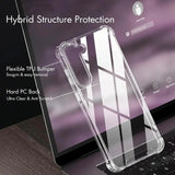 Shockproof Clear Case for Samsung Galaxy | Anti-Drop Protective Cover