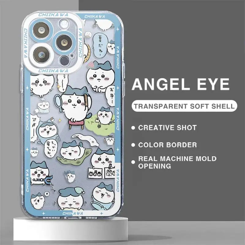 Chiikawa Clear iPhone Case