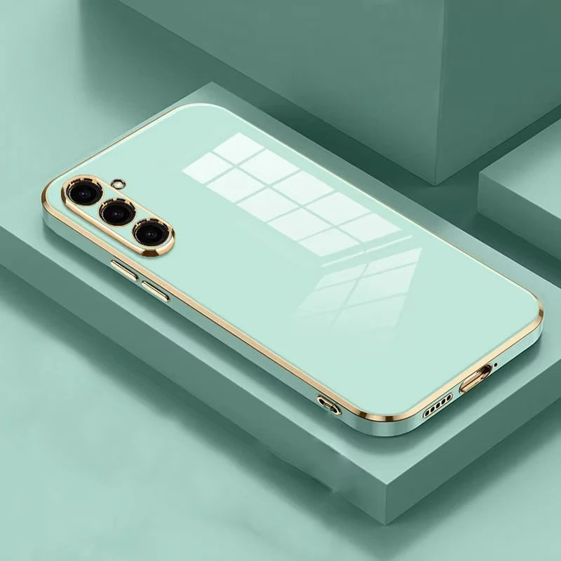 Luxury Plating Silicone Case for Samsung Galaxy