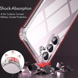 Shockproof Clear Case for Samsung Galaxy | Anti-Drop Protective Cover