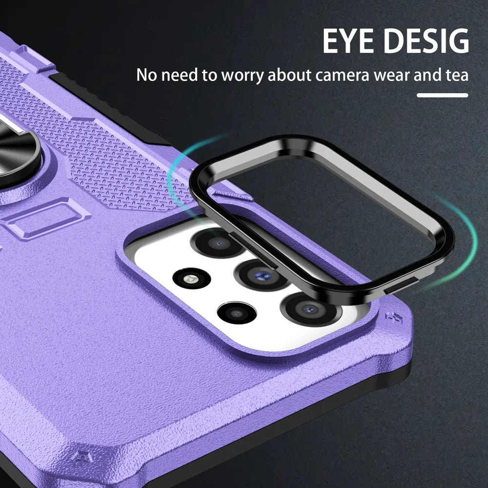 Shockproof Armor Ring Stand Case for Samsung Galaxy