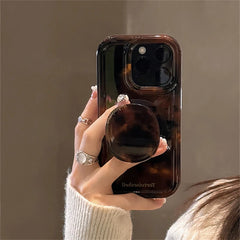 Amber Tortoiseshell Holder Phone Case