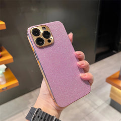 Golden Sparkle iPhone Case