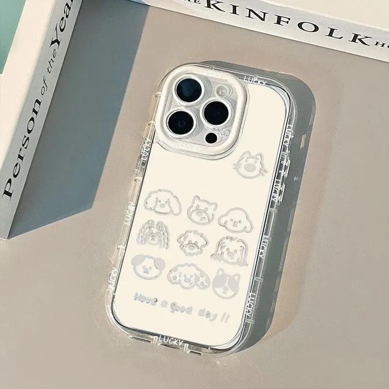Cute Cat Silicone Case for iPhone