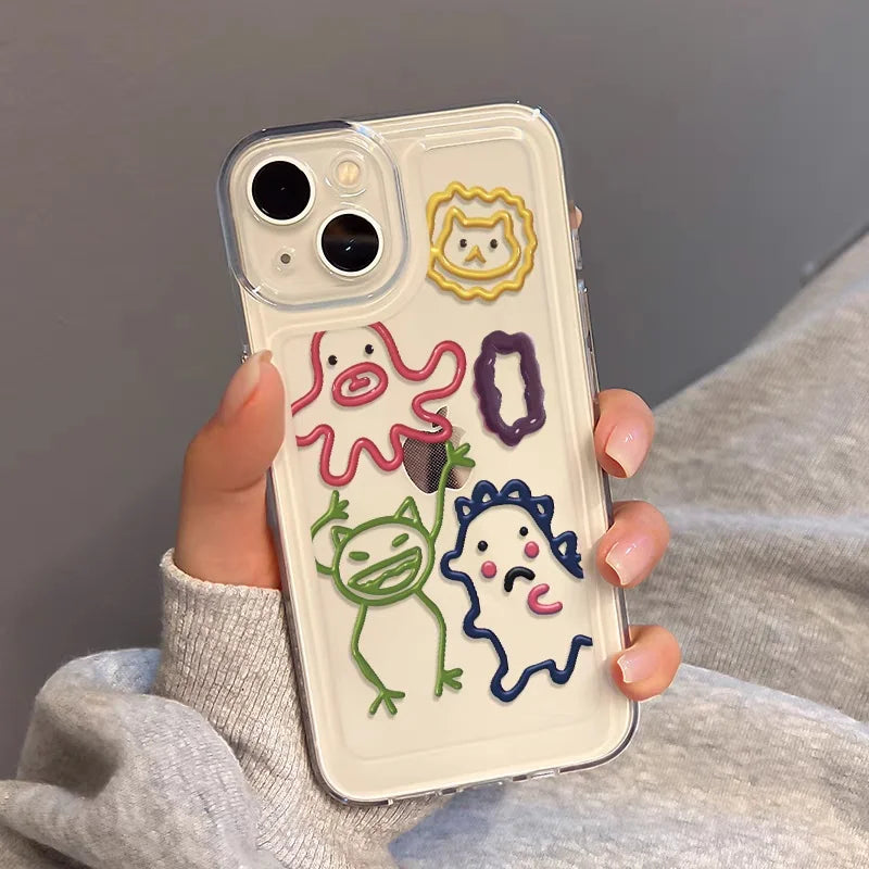 Korean Cute Cartoon Phone Case