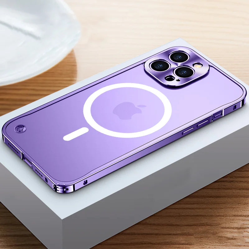 Aluminum Magnetic Case for iPhone