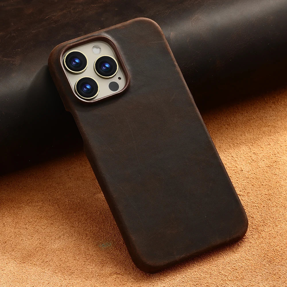 Full Grain Leather MagSafe Case