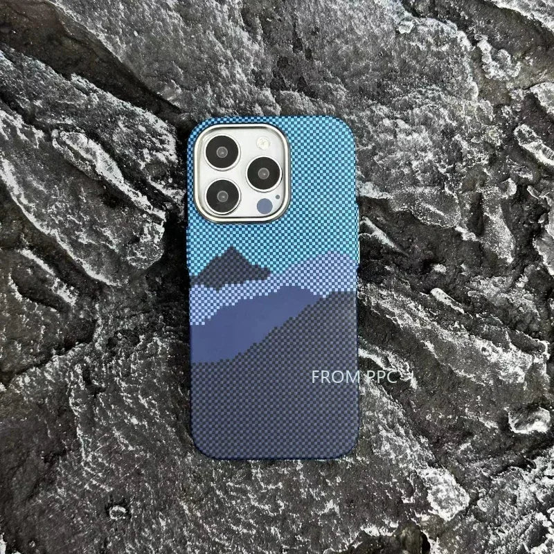 Carbon Fiber MagSafe Phone Case for iPhone