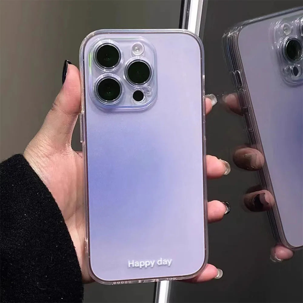 Gradient Silicone Case for iPhone