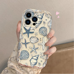 Marine Life 3D Wave Phone Case