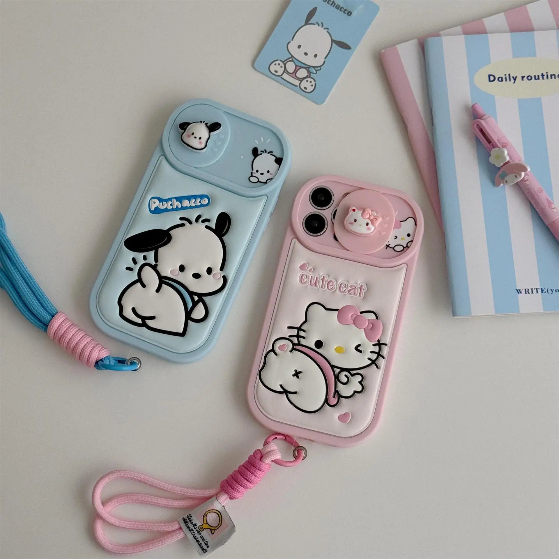 Hello Kitty Sliding Camera Protector Phone Case