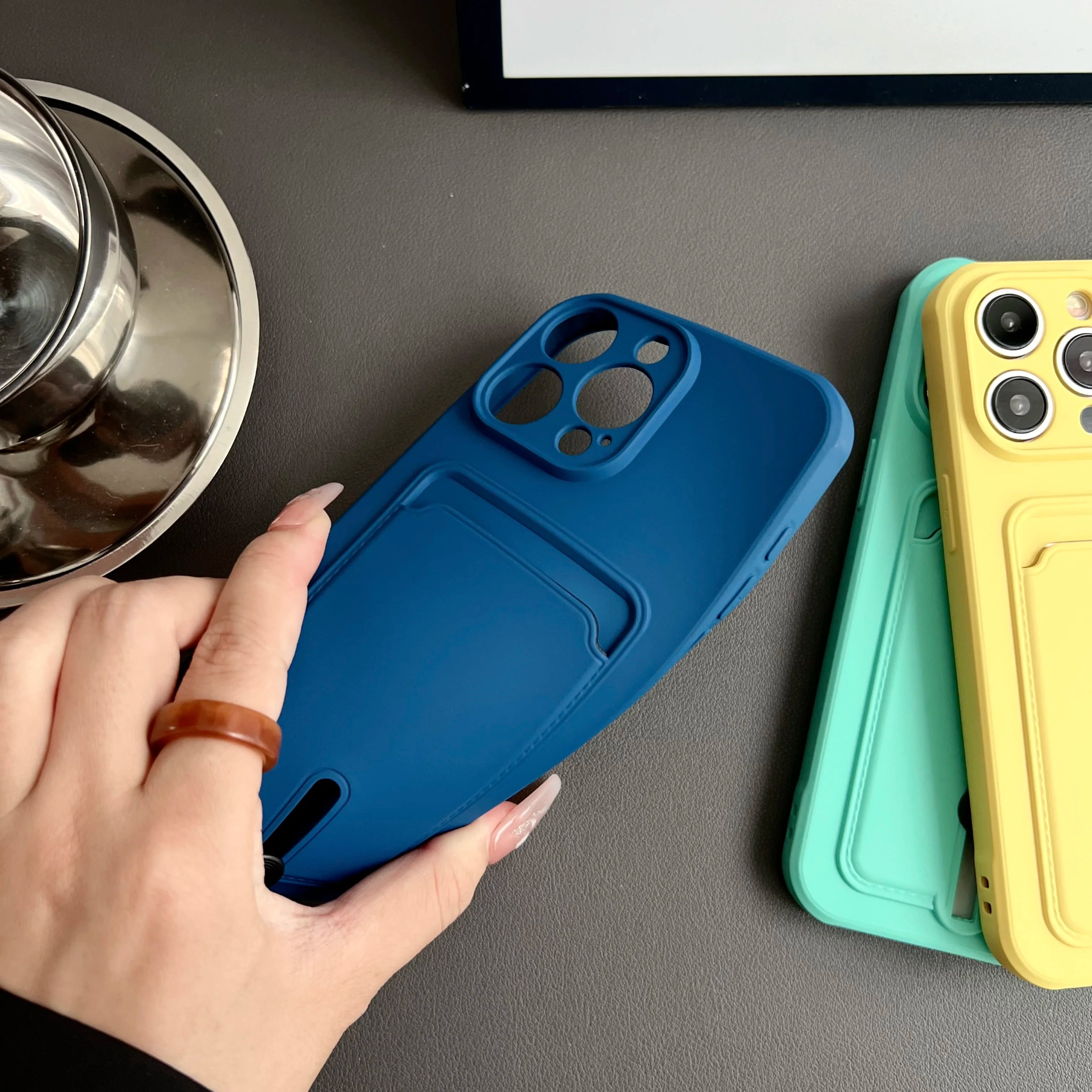 Card Slot Wallet Phone Case for iPhone