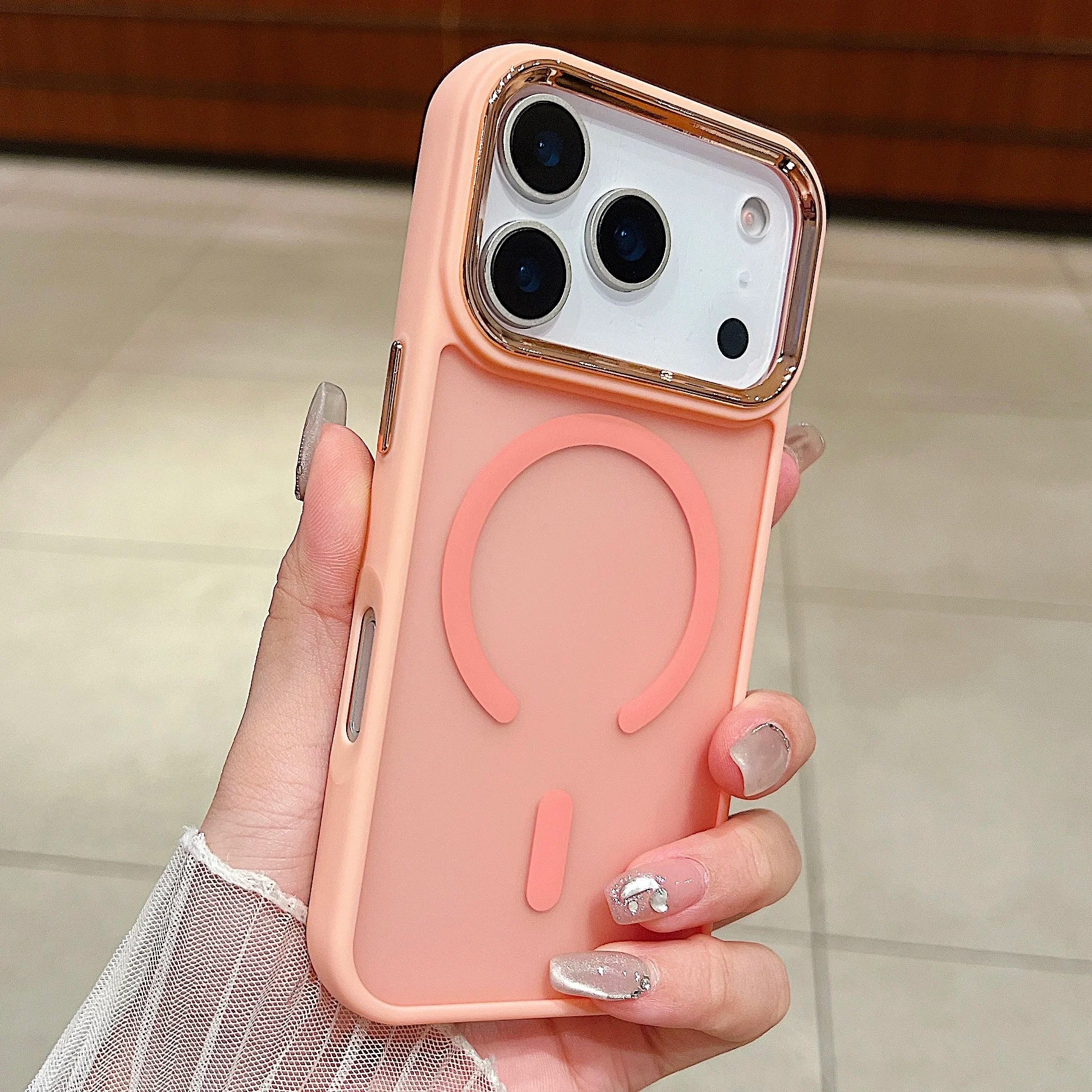 Matte Translucent Magnetic Frosted Phone Case