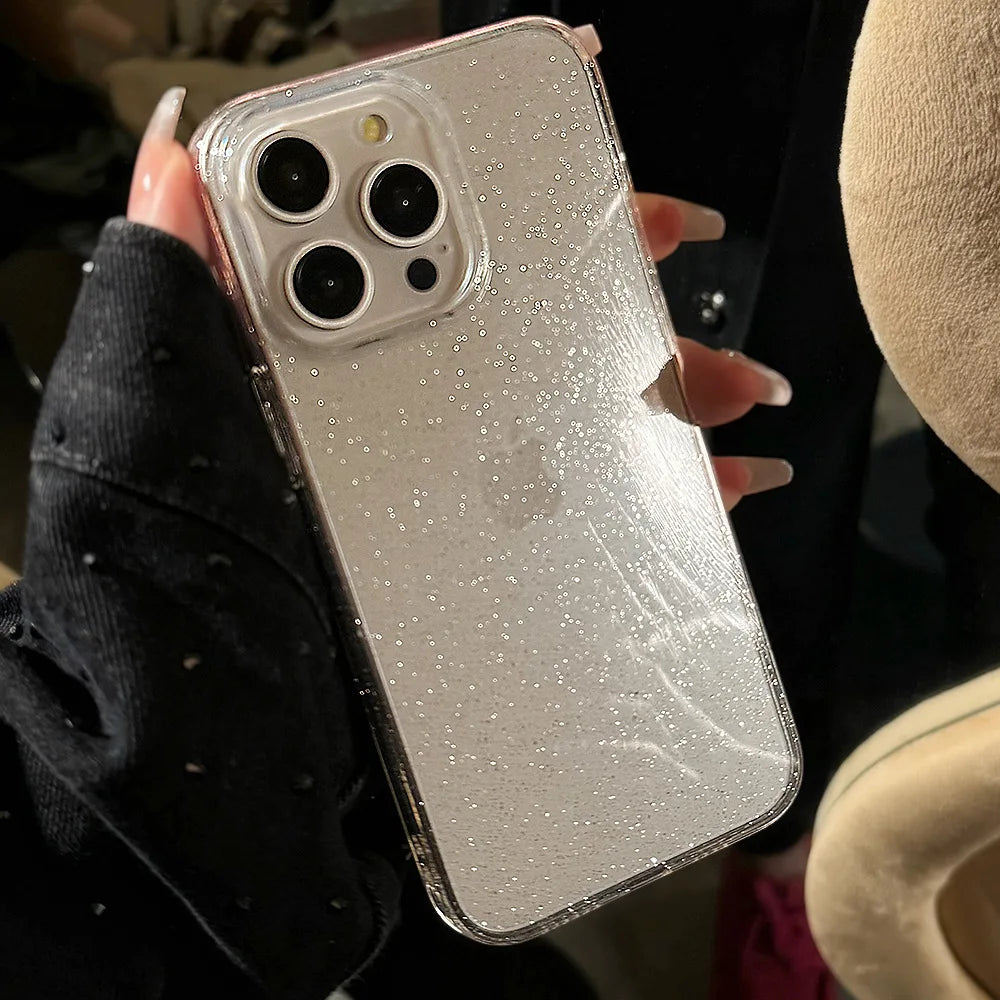 Glitter Clear Phone Case