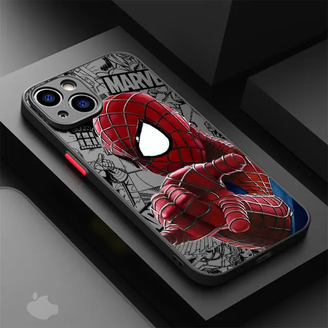 Spider-Man & Venom Matte iPhone Case