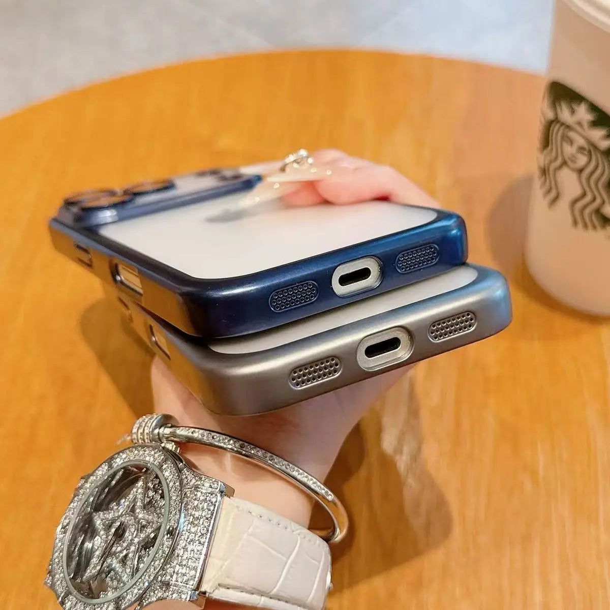 Frosted Transparent Candy Phone Case